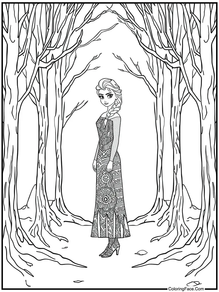 Mandala ice design background