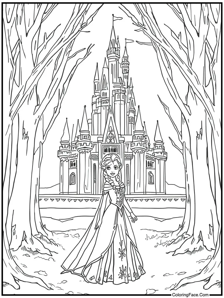 Ice palace shining bright