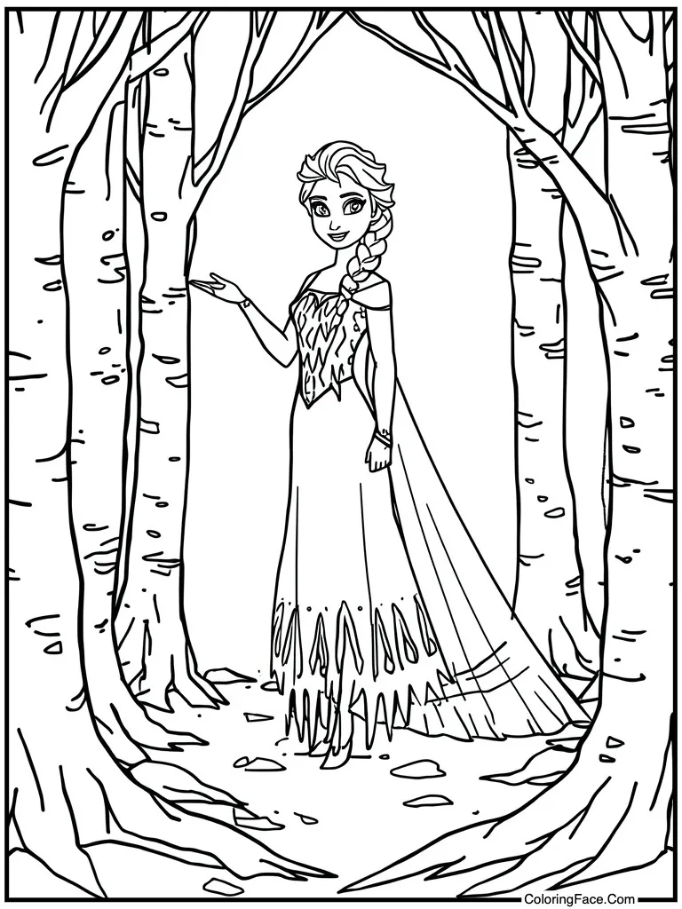 Cake with ice topper