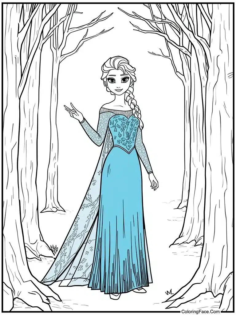 Gift wrapped in blue