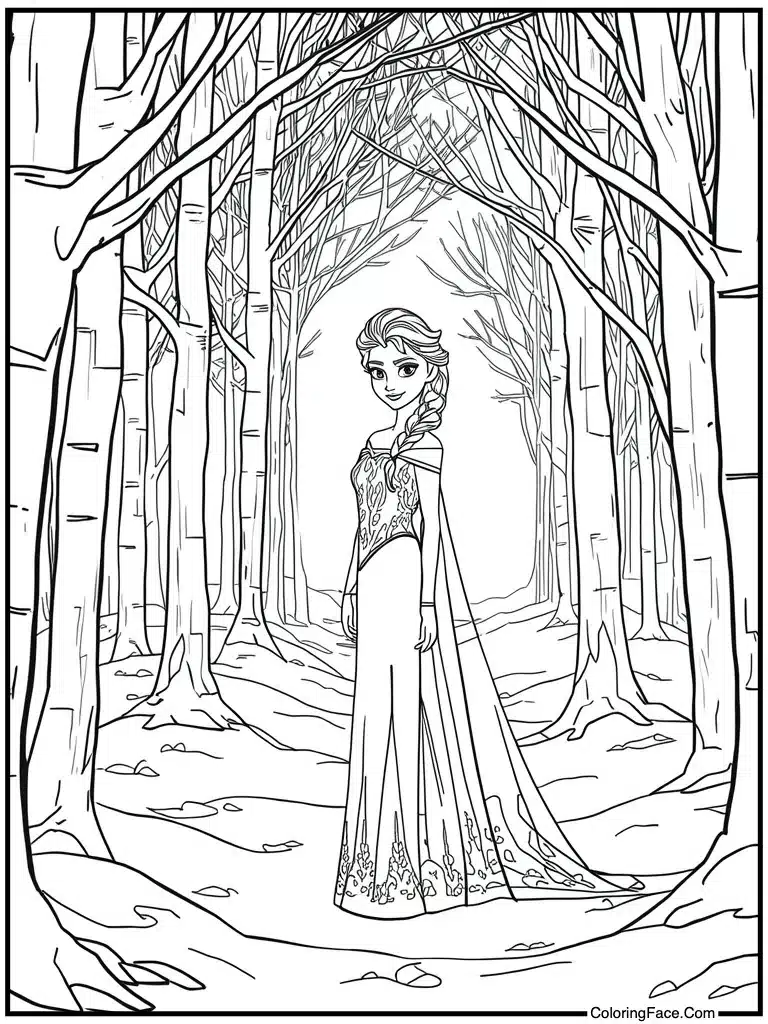 Winter wonderland beautiful view