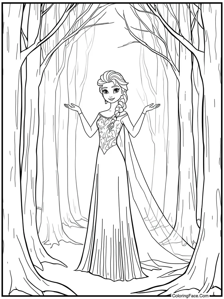 Elegant pose hands up