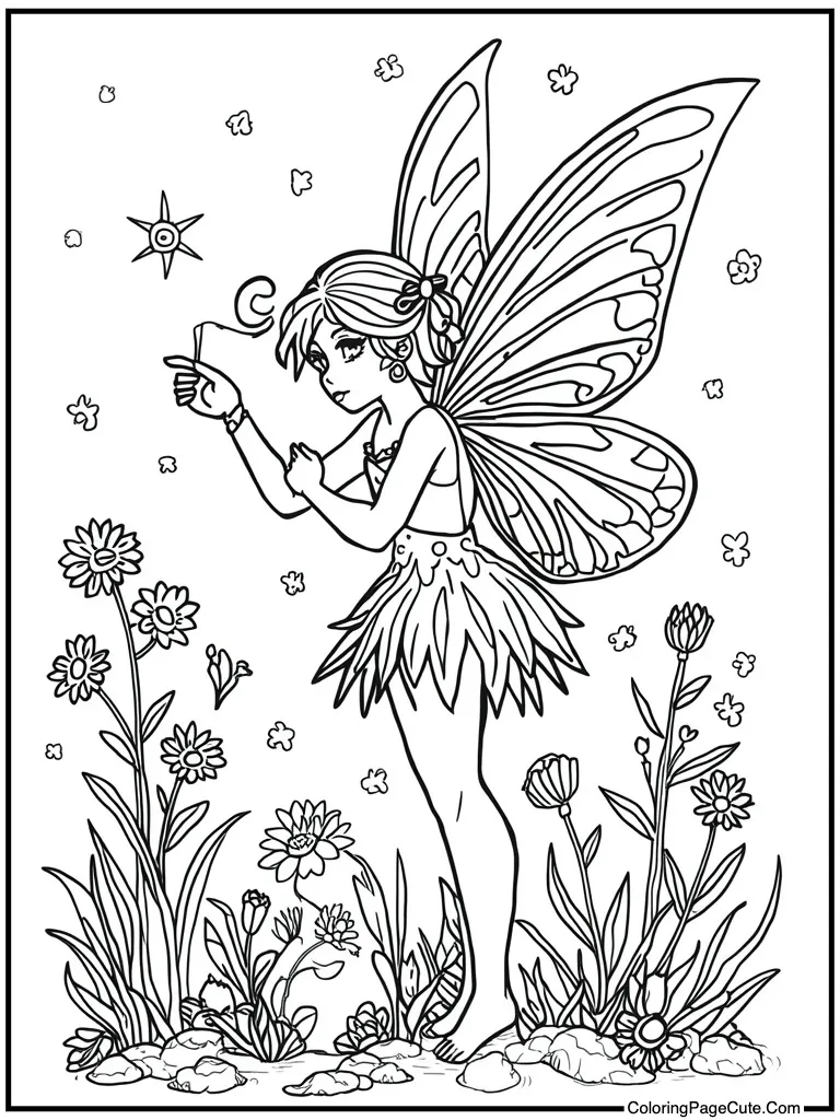 Magical creature near sunbeam