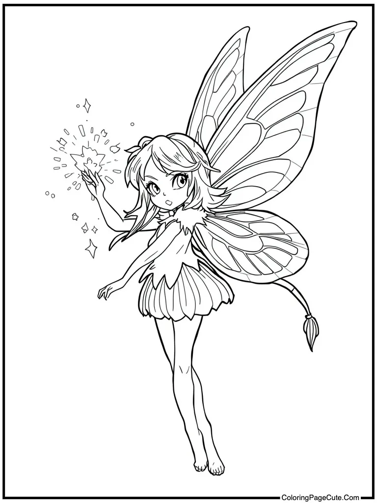 Magical creature with glowing aura