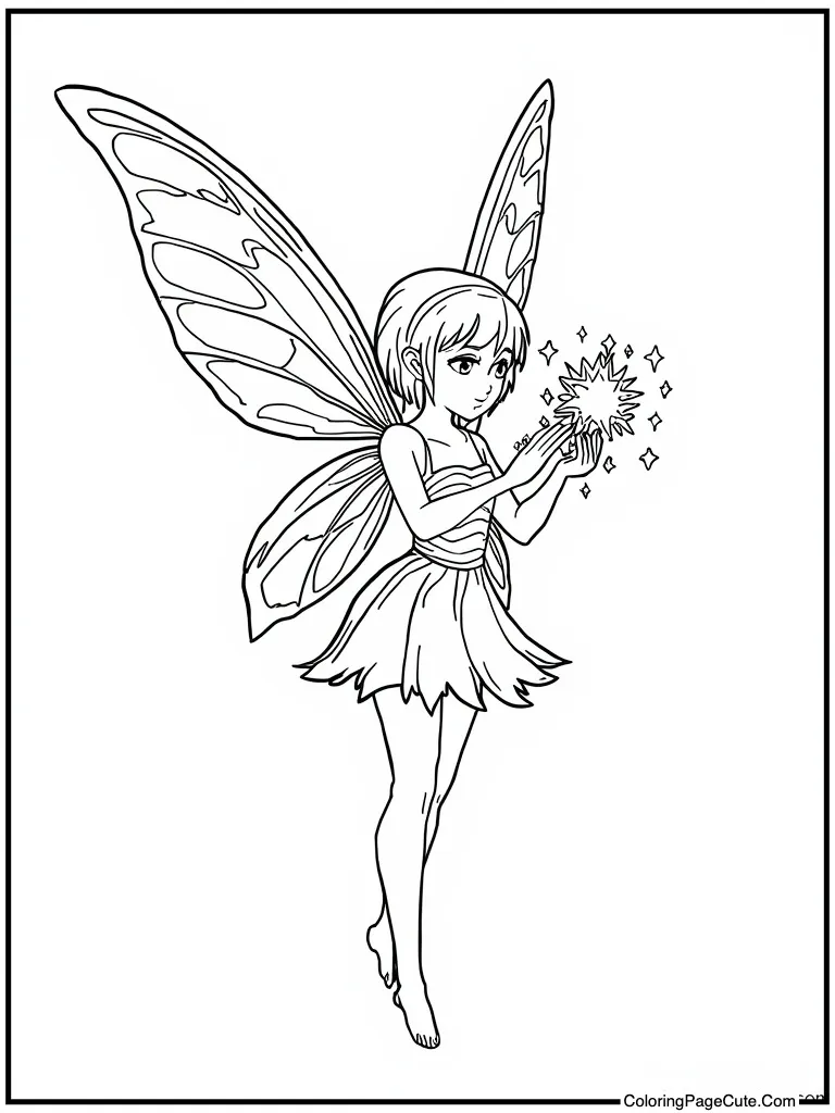 Magical creature holding stardust