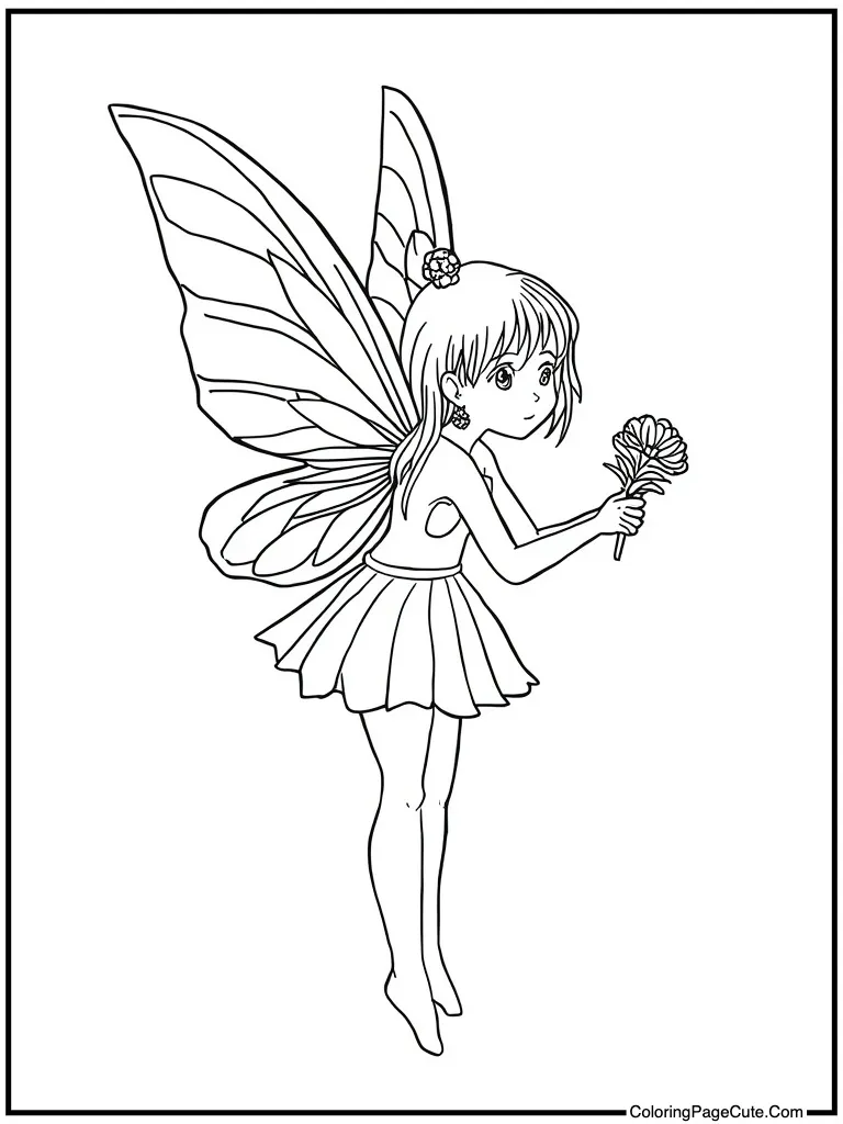 Tiny being looking thoughtful