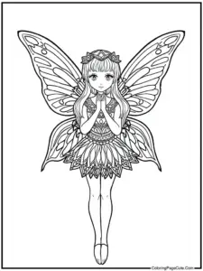 Fairy Coloring Pages