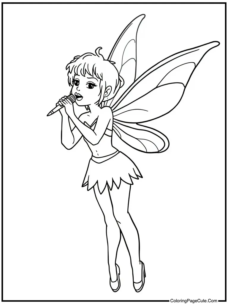 Sprite singing a song