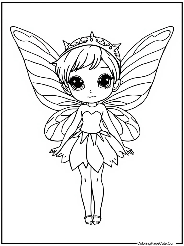 Tiny being with large eyes