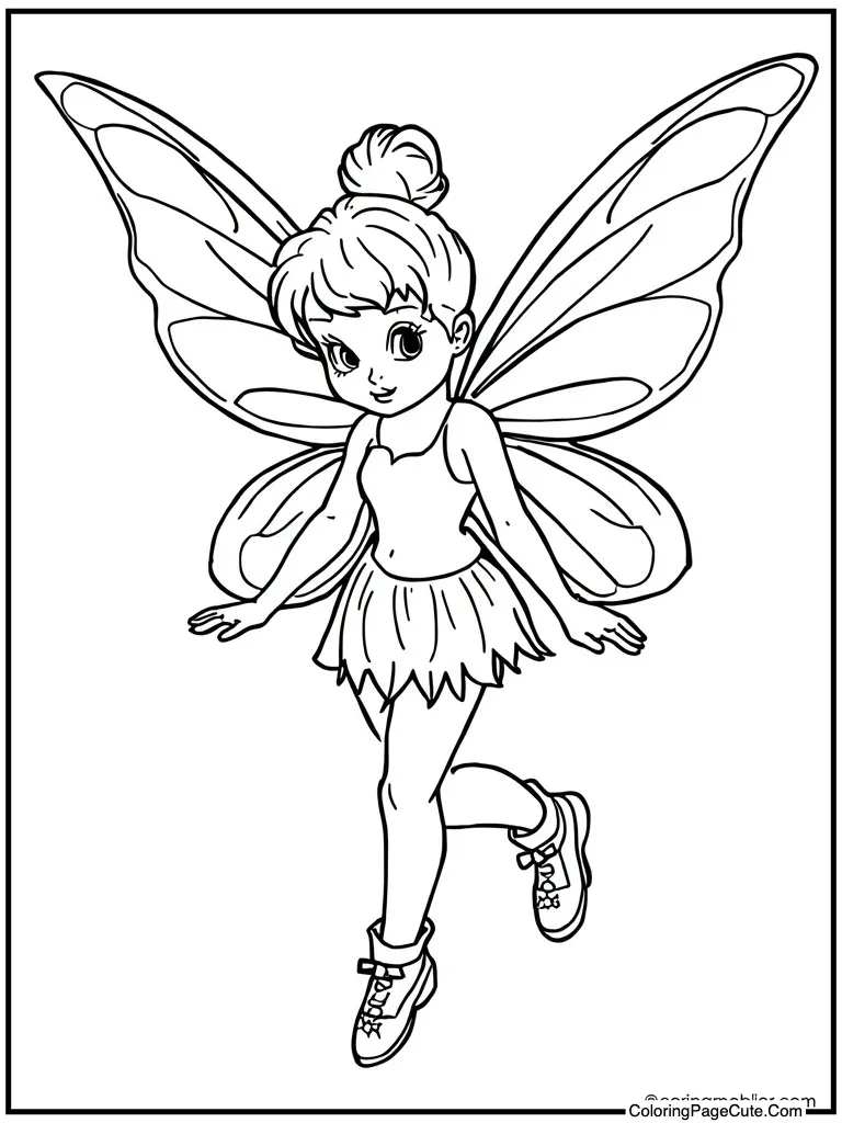 Sprite in a big shoe