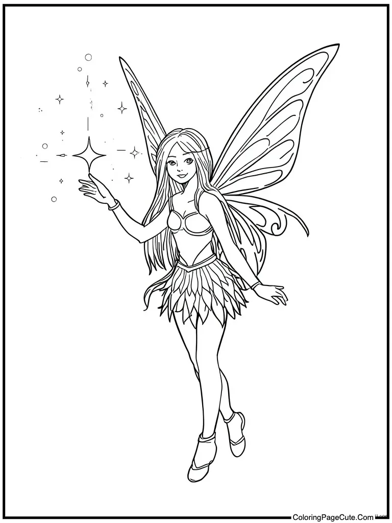 Magical creature with a light