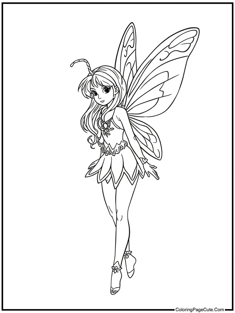 Magical creature stretching high