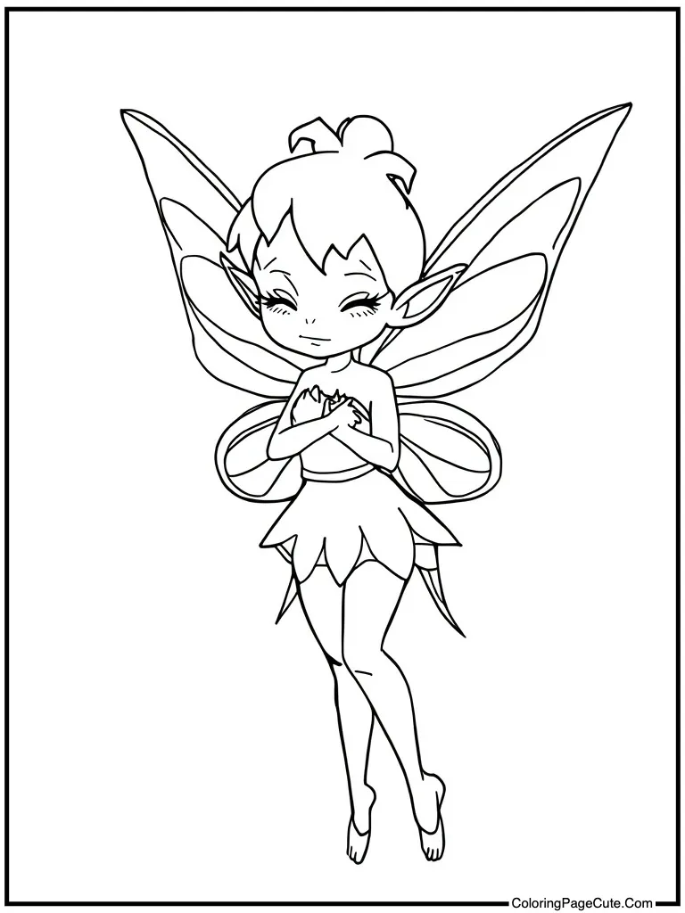 Sprite with closed eyes