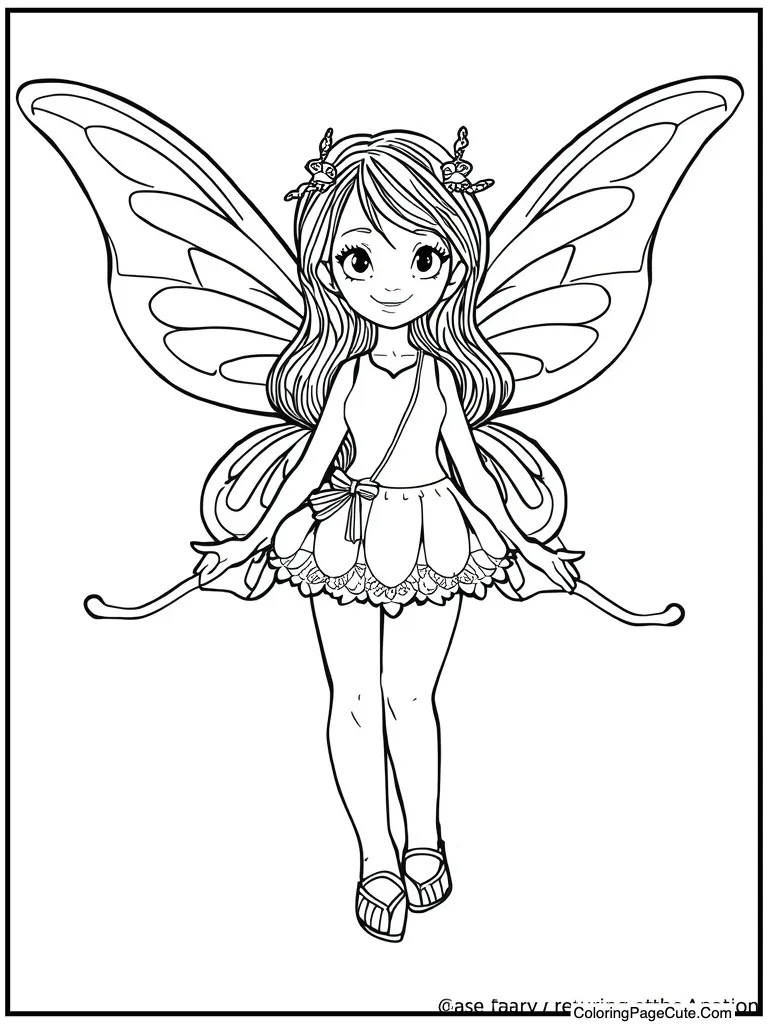 Magical creature with big smile