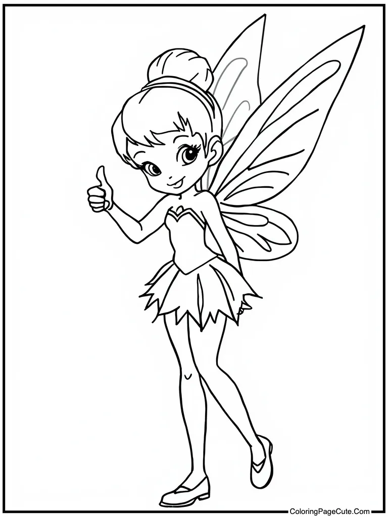 Sprite giving thumbs up