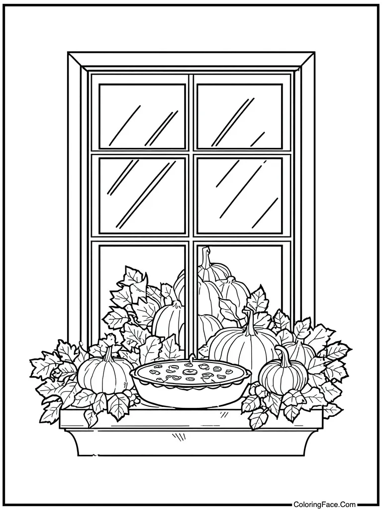 Pie cooling on window