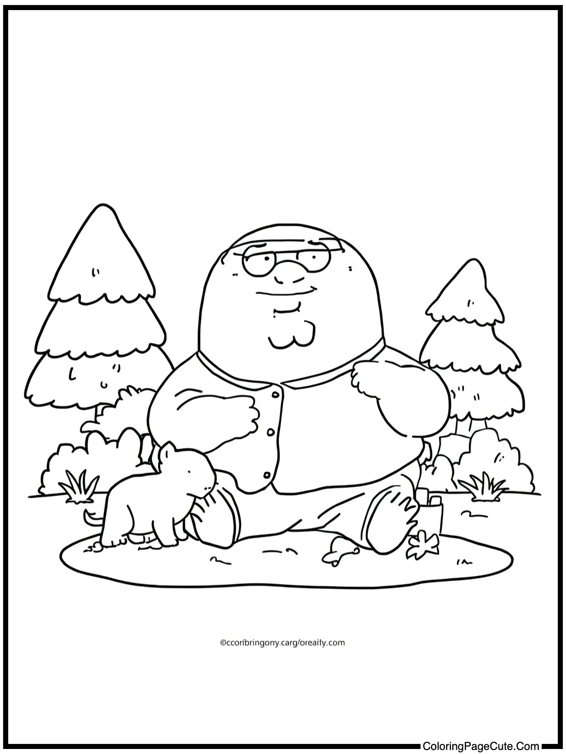 Meg enjoying nature.