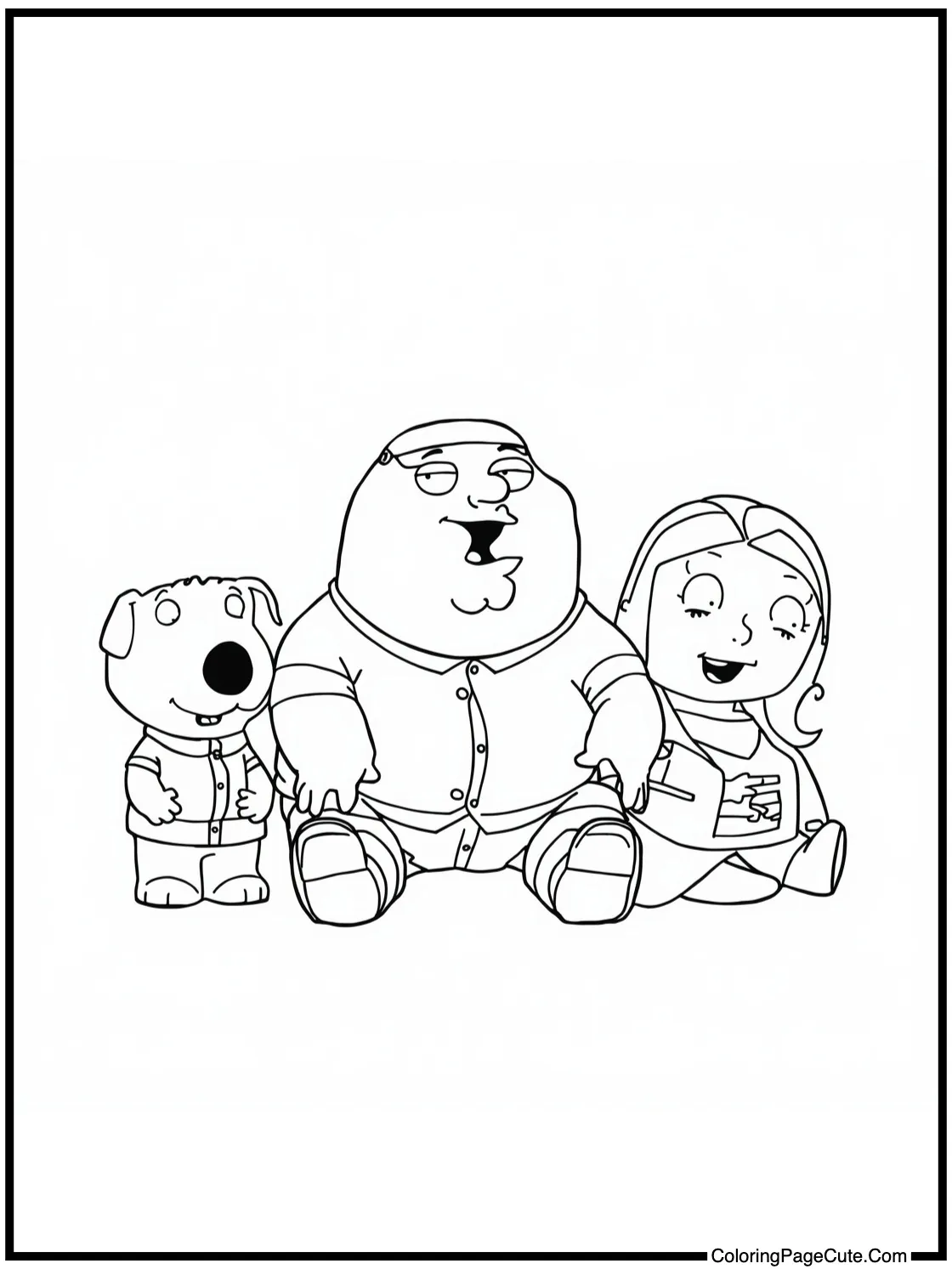 Chris playing with friends.