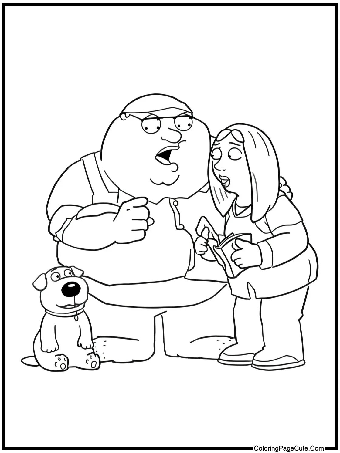 Peter telling a story.