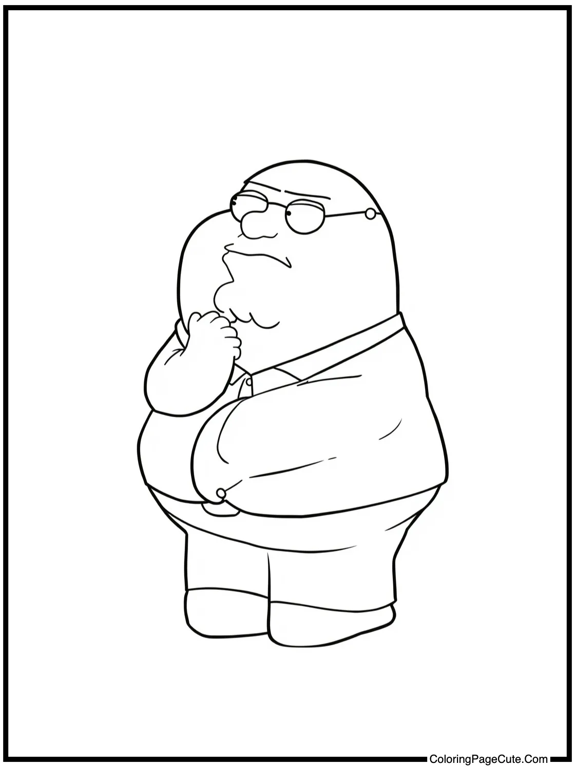 Brian thinking deeply.