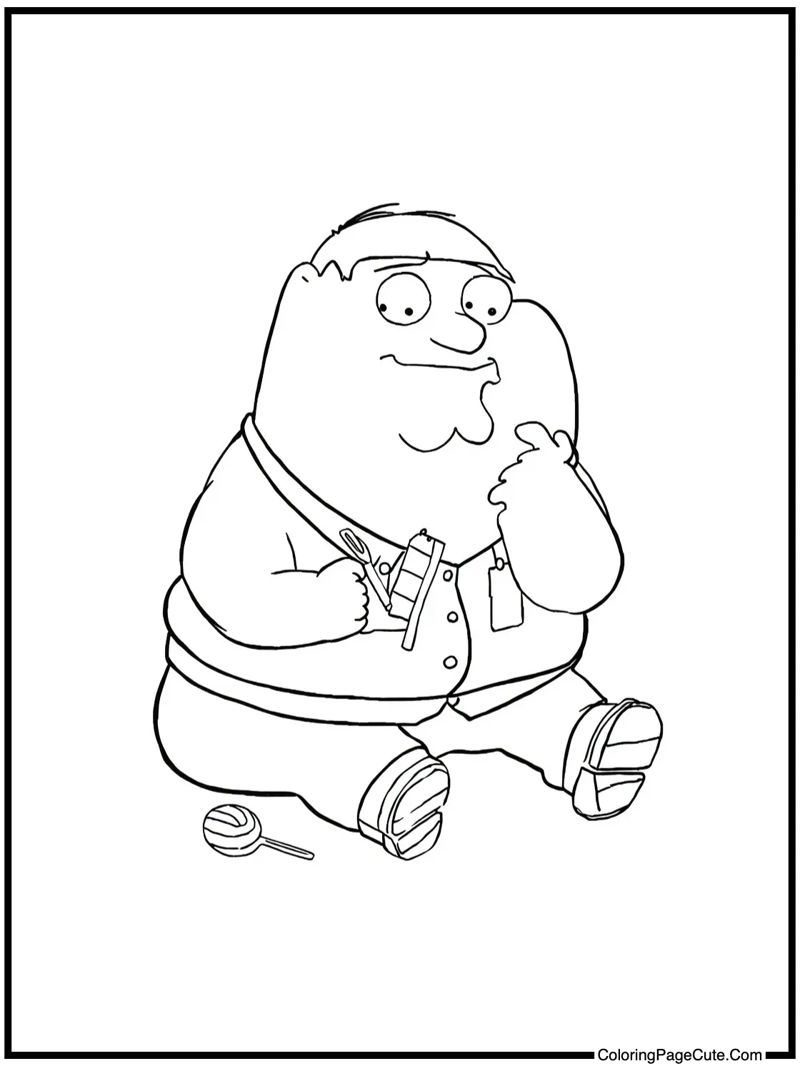 Brian dreaming of treats.