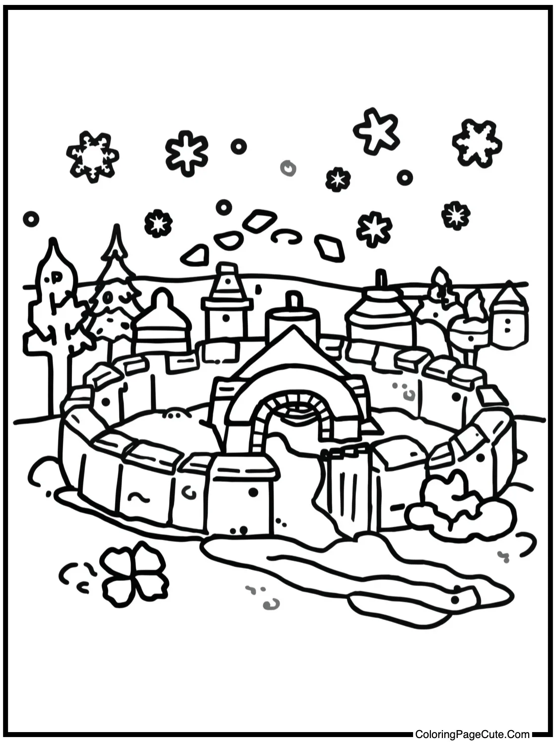 Drinking warm cider.