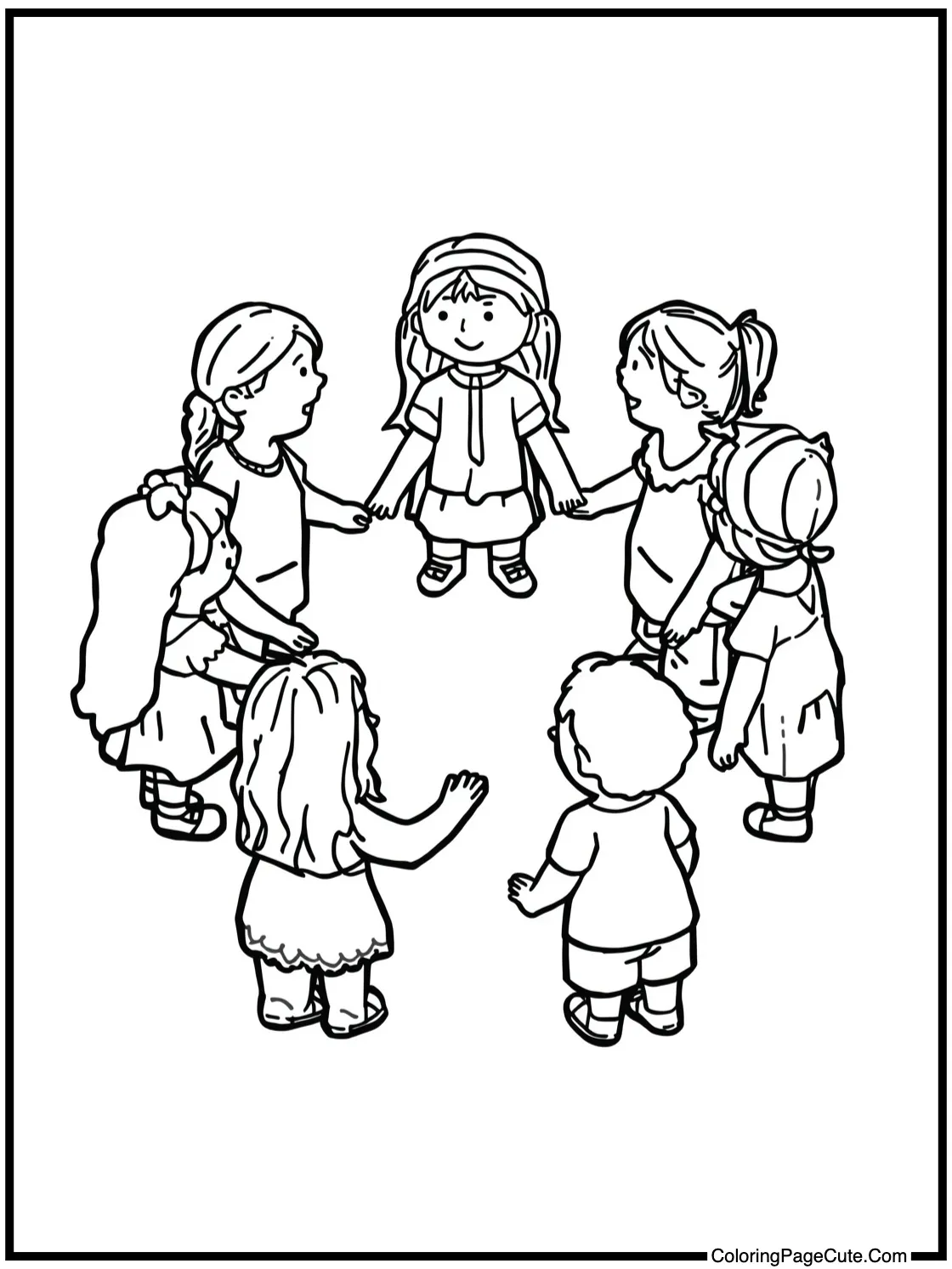 Kindness spreading joy.