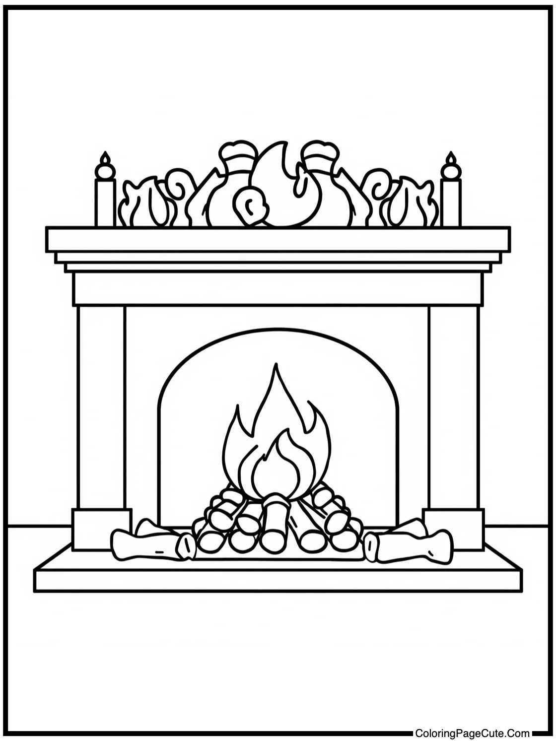 Children making cards.