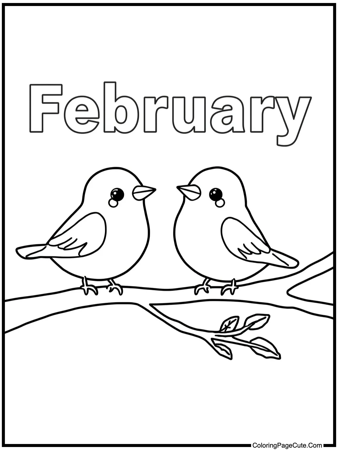 Little cheerful birds.