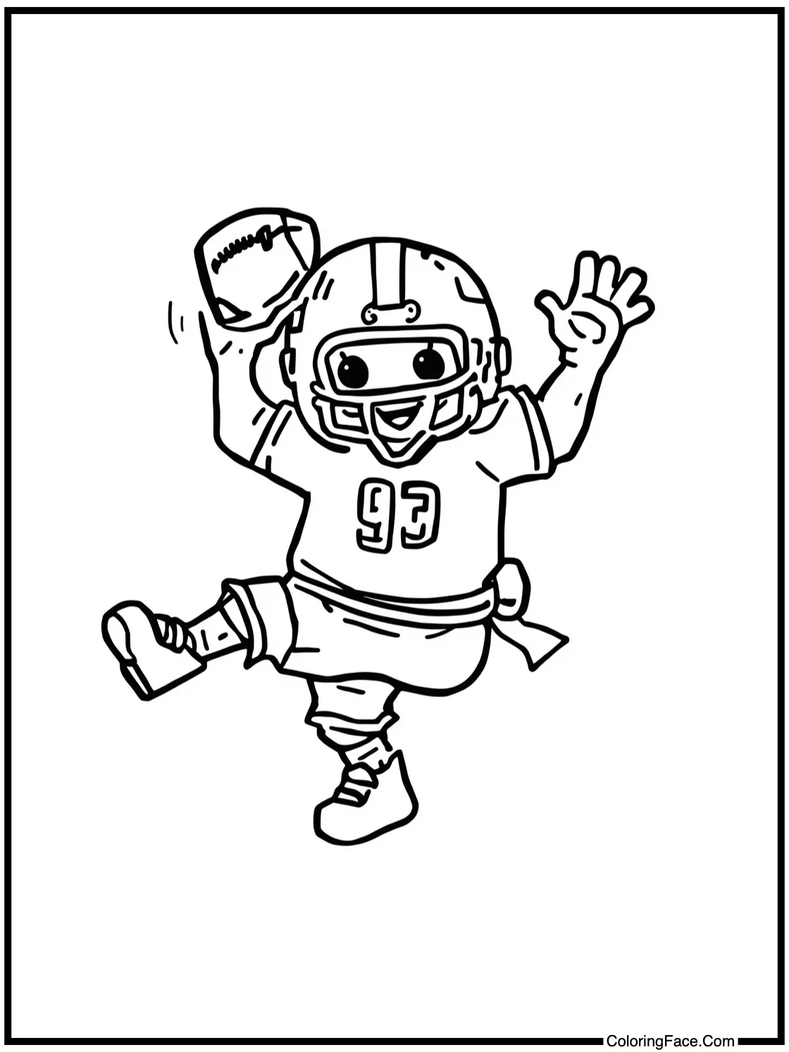 of a cheering section