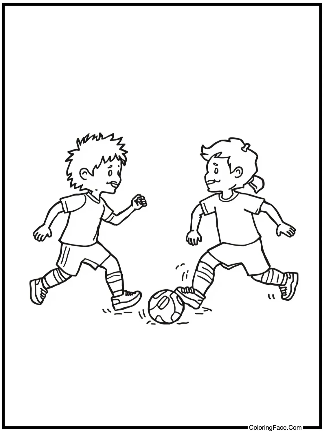 of players practicing