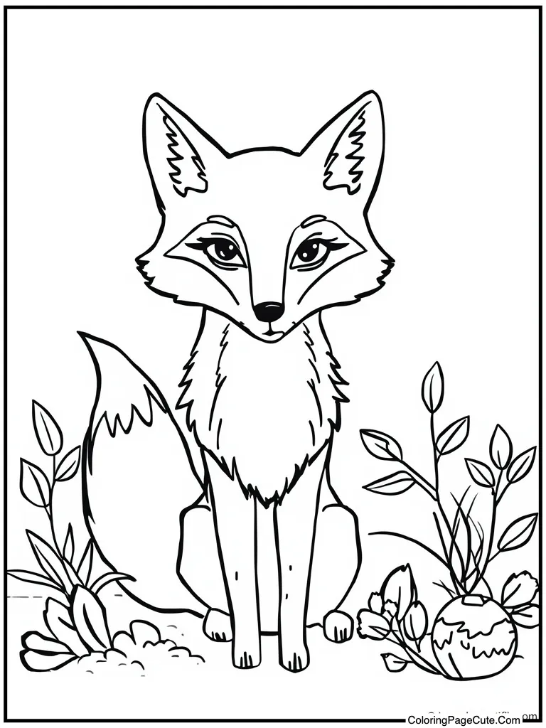 Forest creature giving gift