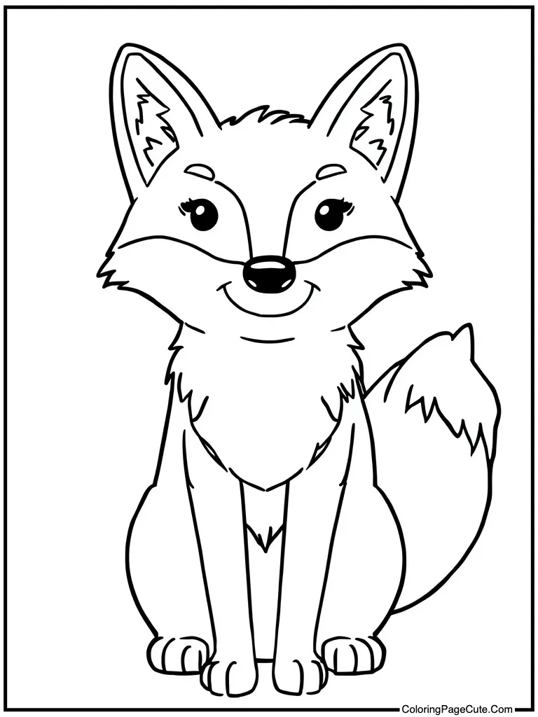 Animal smiling happily