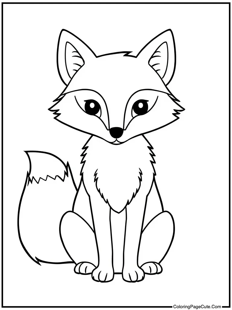 Creature simple outline