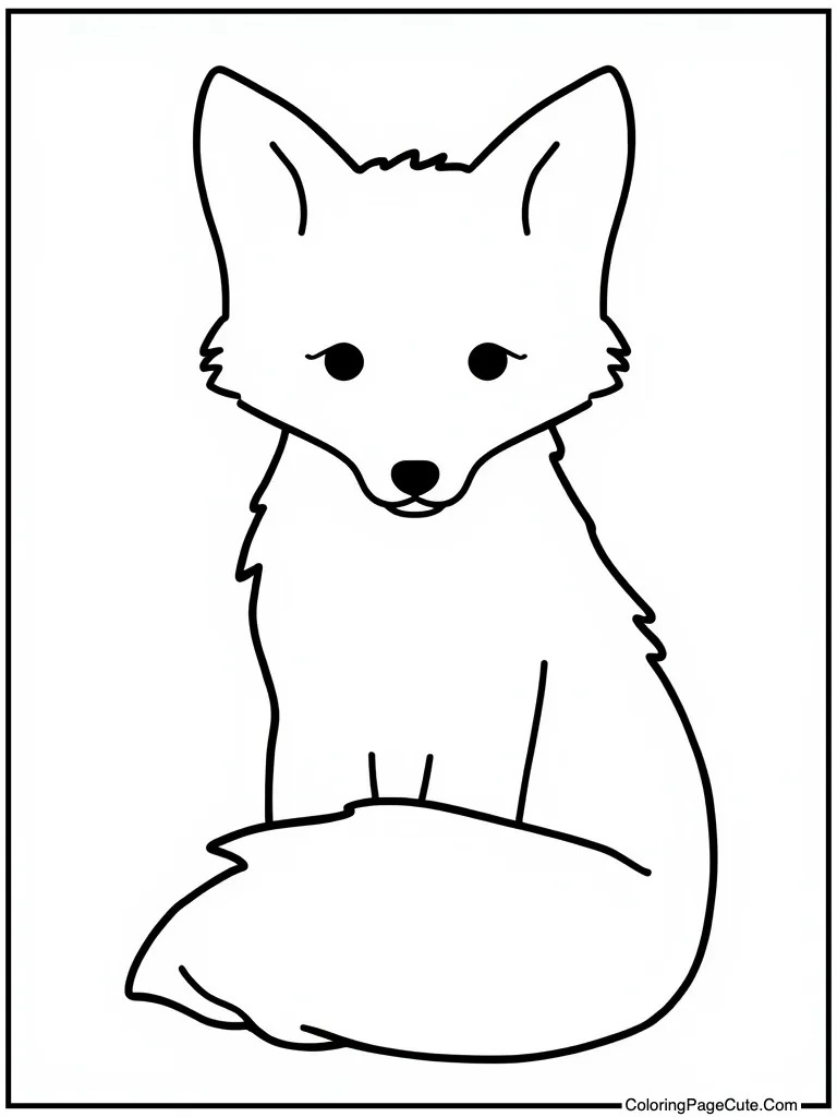 Animal silhouette drawing