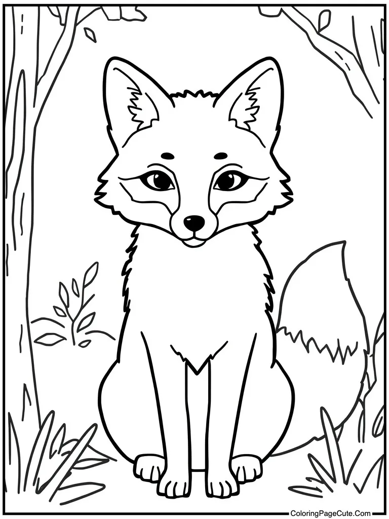 Forest creature looking proud