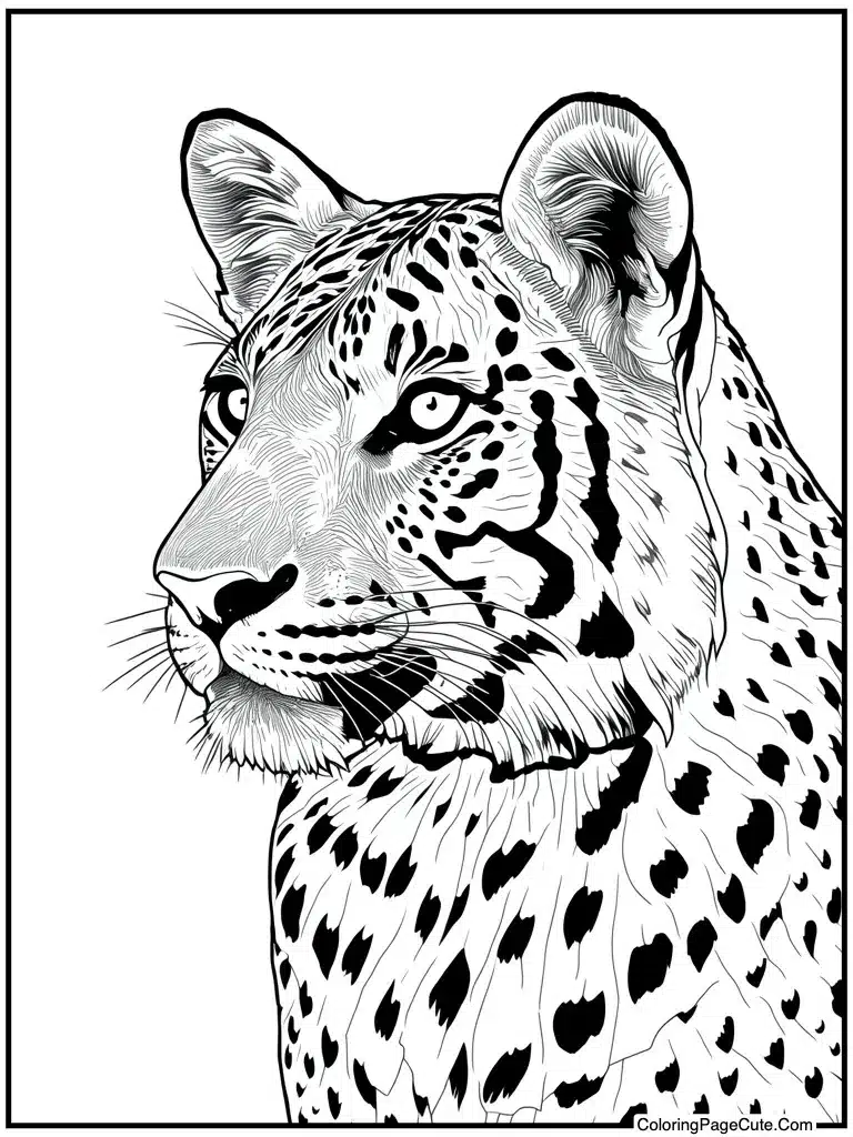 Sophisticated wildlife portrait