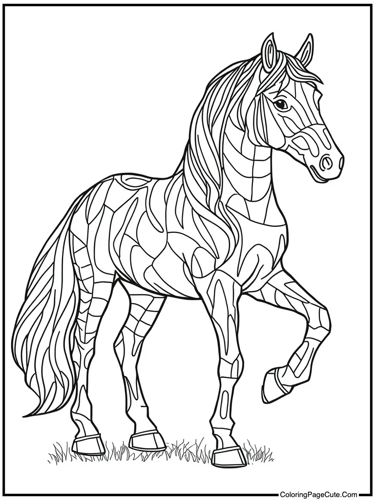 Complex equine design