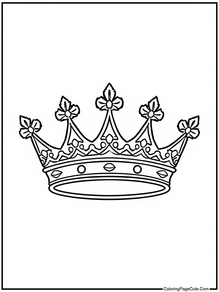 Sophisticated crown motif