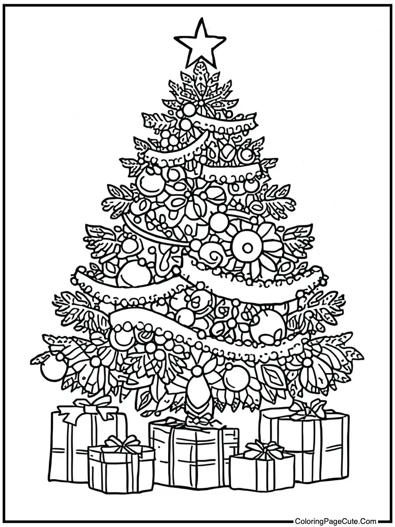 Intricate holiday illustration