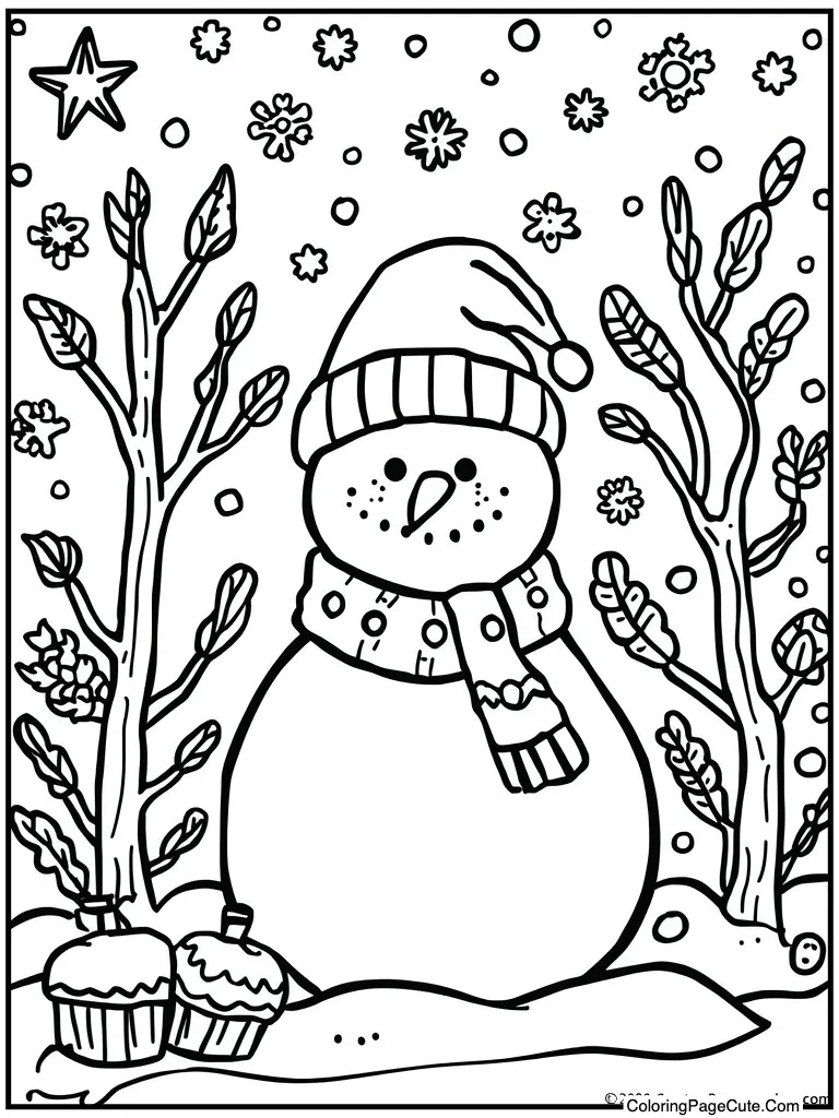 Advanced winter motif