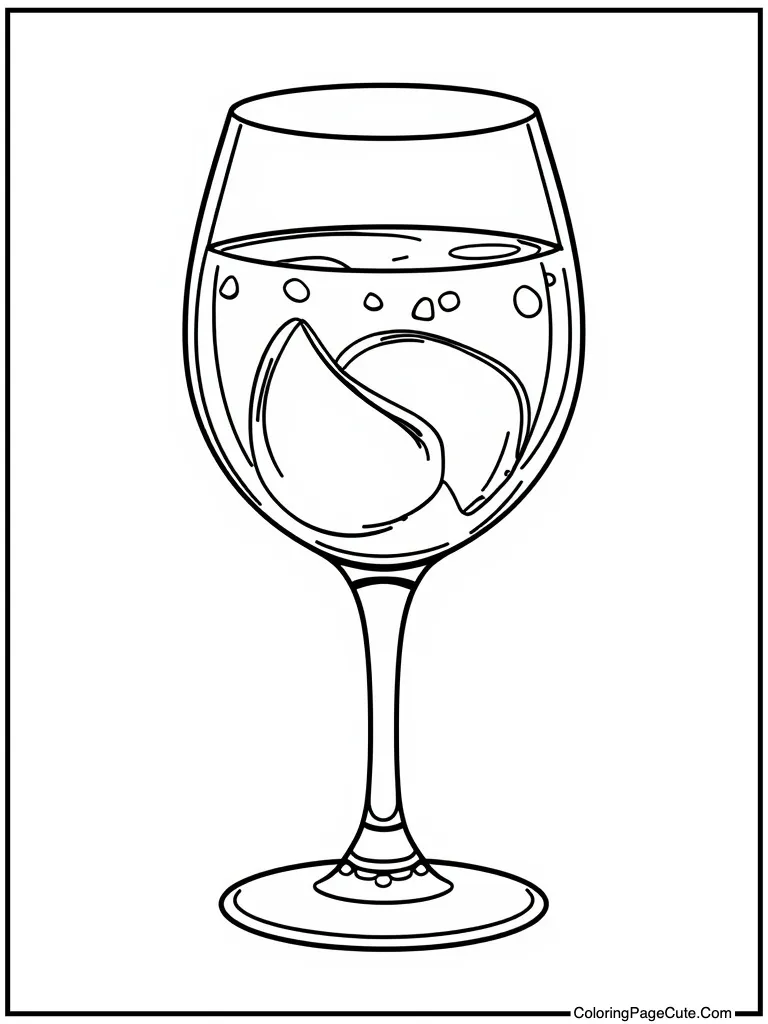 Sophisticated glass illustration