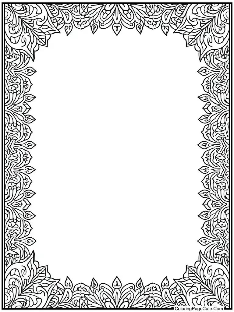 Intricate border design