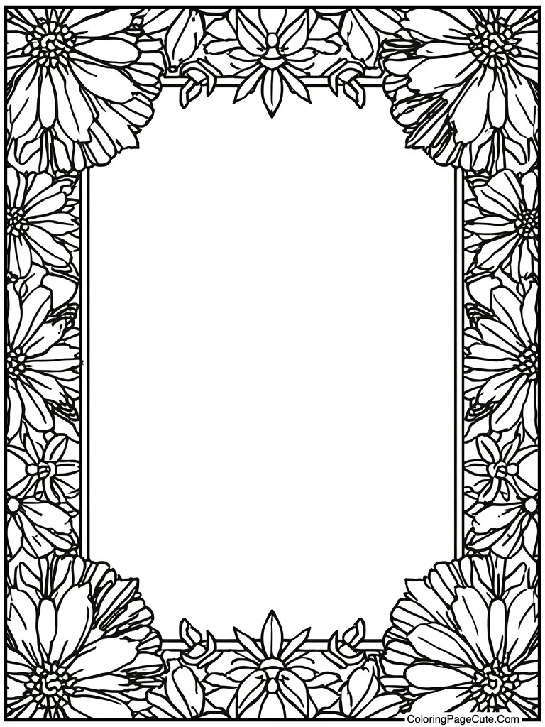 Detailed frame template