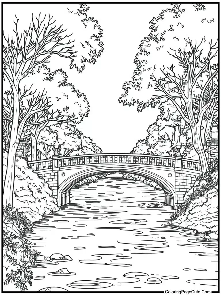 London bridge river scene