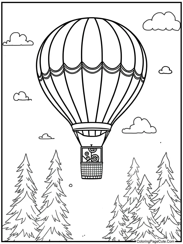 Hot air balloon ride