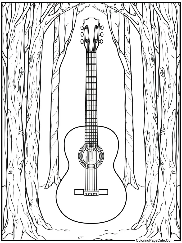 Guitar musical instrument strings