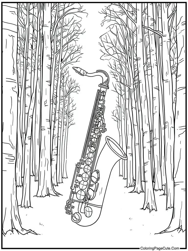 Saxophone brass jazz music