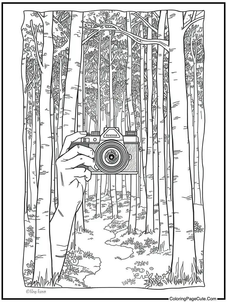 Camera film photography lens