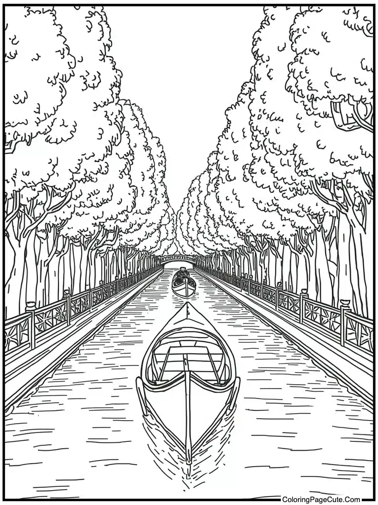 Venice canal boat ride